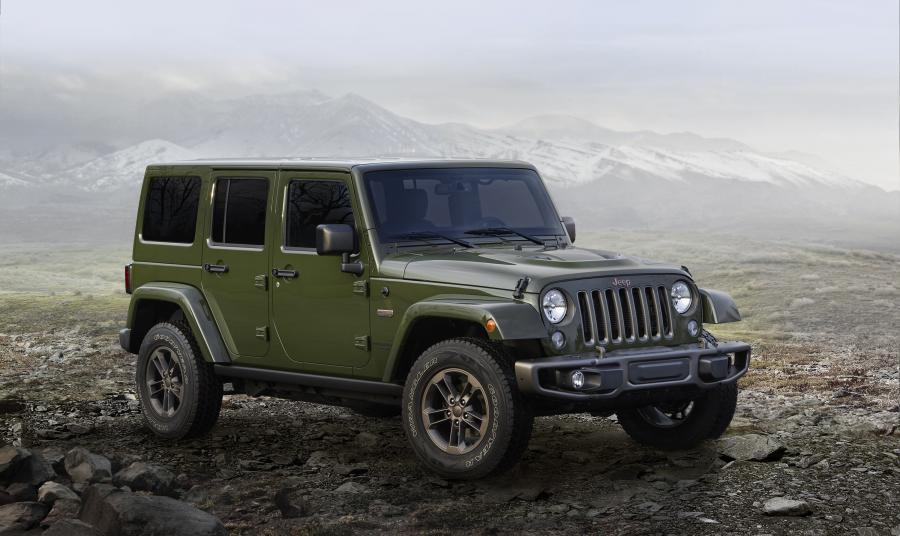  Jeep Wrangler Unlimited 75th Anniversary 2016 года  (NA) (фото 3 из 10)